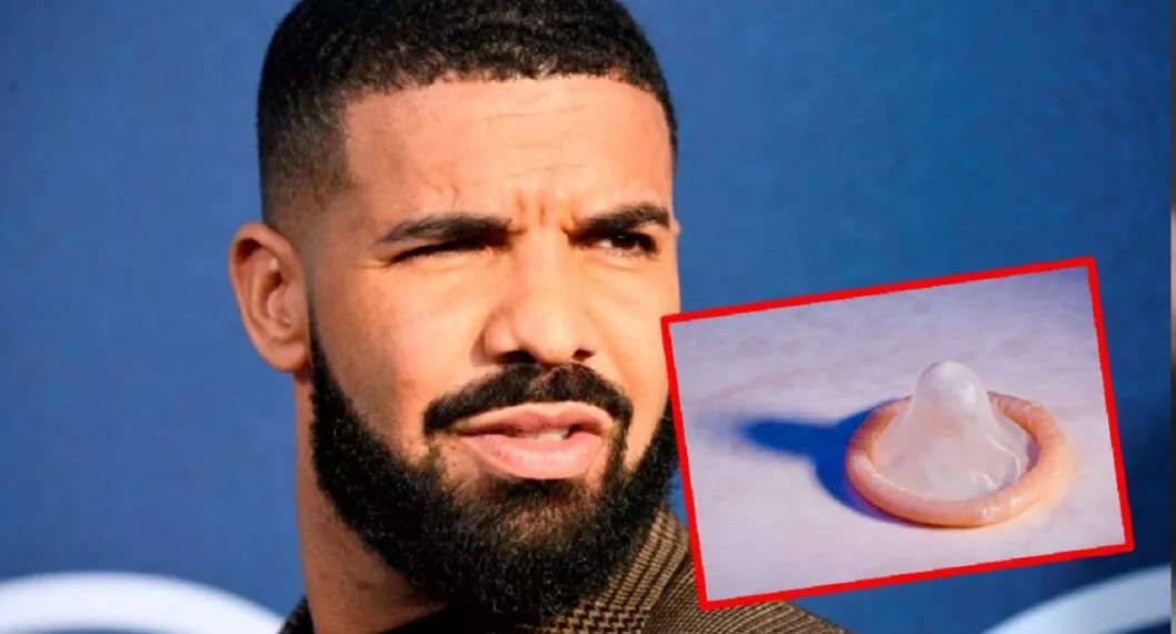 Drake, cantante canadiense, en supuestos líos por un condón. 