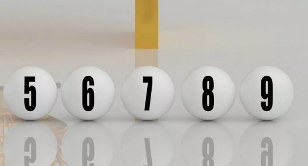 Máquina y bolas de lotería ilustran nota sobre los resultados de la Lotería de Cundinamarca y de Tolima de enero 17