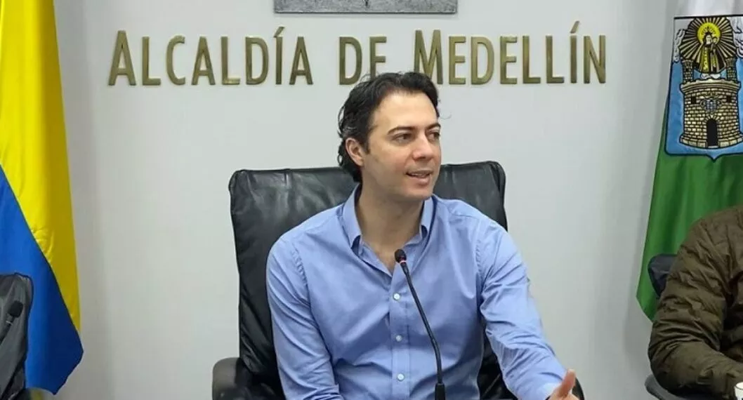 Daniel Quintero Calle, cuya revocatoria quedó en vilo después de que el Consejo Nacional Electoral suspendiera la certificación de las cuentas de la campaña.