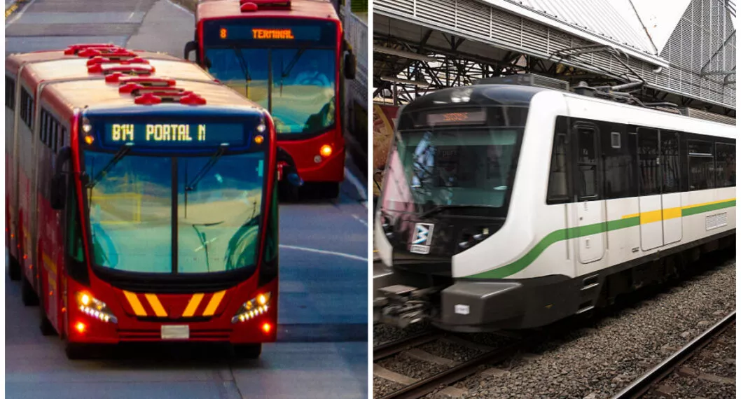 Comparación de precios del transporte público en Colombia entre Transmilenio (Bogotá) Metro (Medellín) MIO (Cali) Transmetro y más.