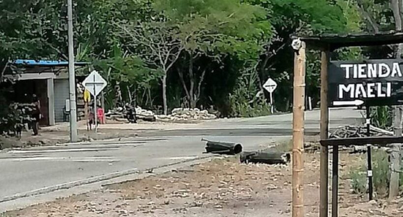 Imagen de Explosión en Tame, Arauca. 