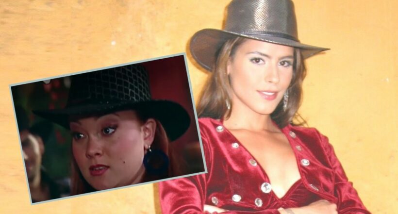 Andrea Villareal y Zharick León en 'Pasión de gavilanes', a propósito de que cambiaron a Panchita en la segunda temporada, de Telemundo (fotomontaje Pulzo).