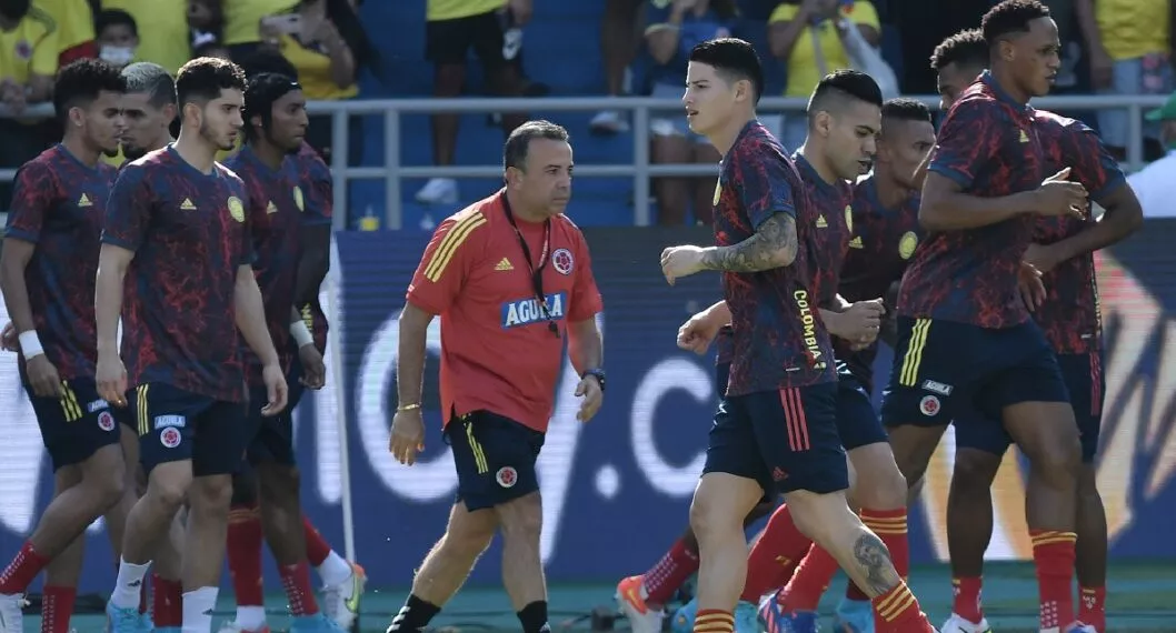 El jugador colombiano regresó a la formación titular de la Selección Colombia en un juego clave para clasificar a Qatar 2022