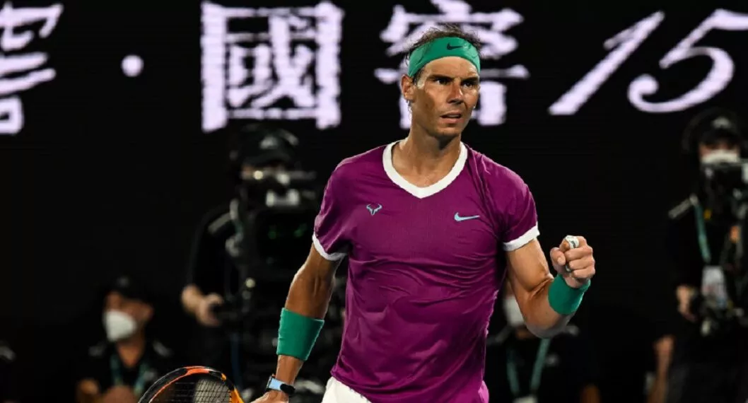 Imagen de Rafael Nadal, que ilustra nota; Abierto de Australia en vivo hoy dejó como campeón a Rafael Nadal