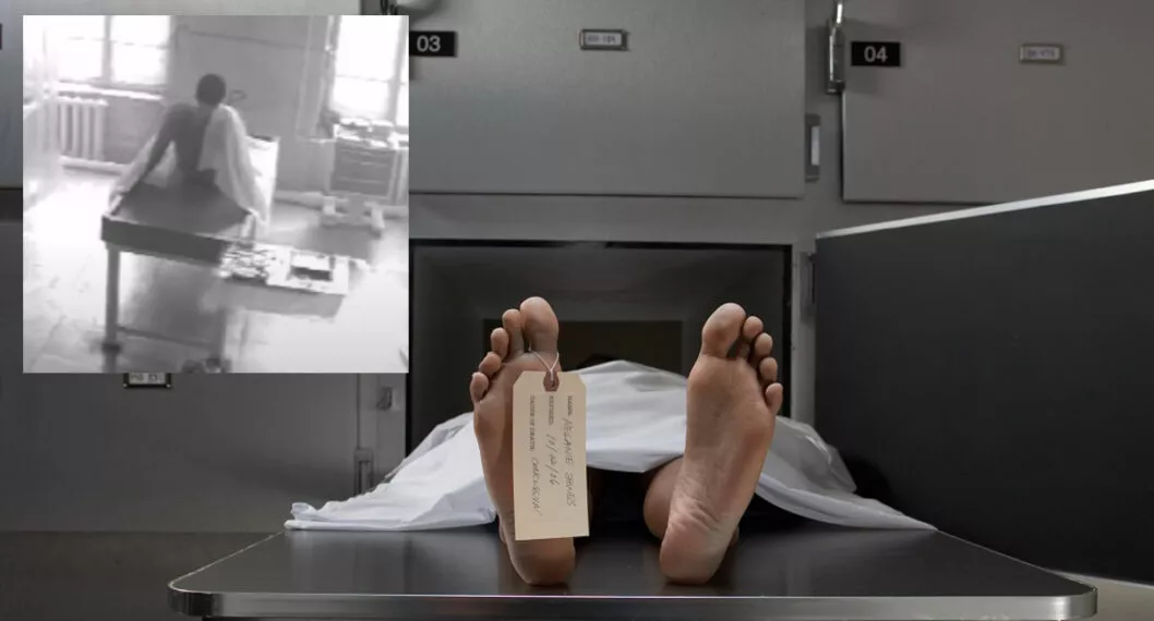 Video de 'muerto' que revivió en una morgue y asustó a muchos