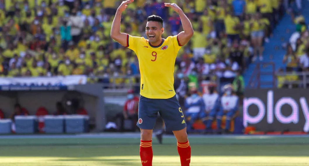 Falcao García. El delantero colombiano mandó un mensaje a los hinchas previo al partido contra Argentina. 