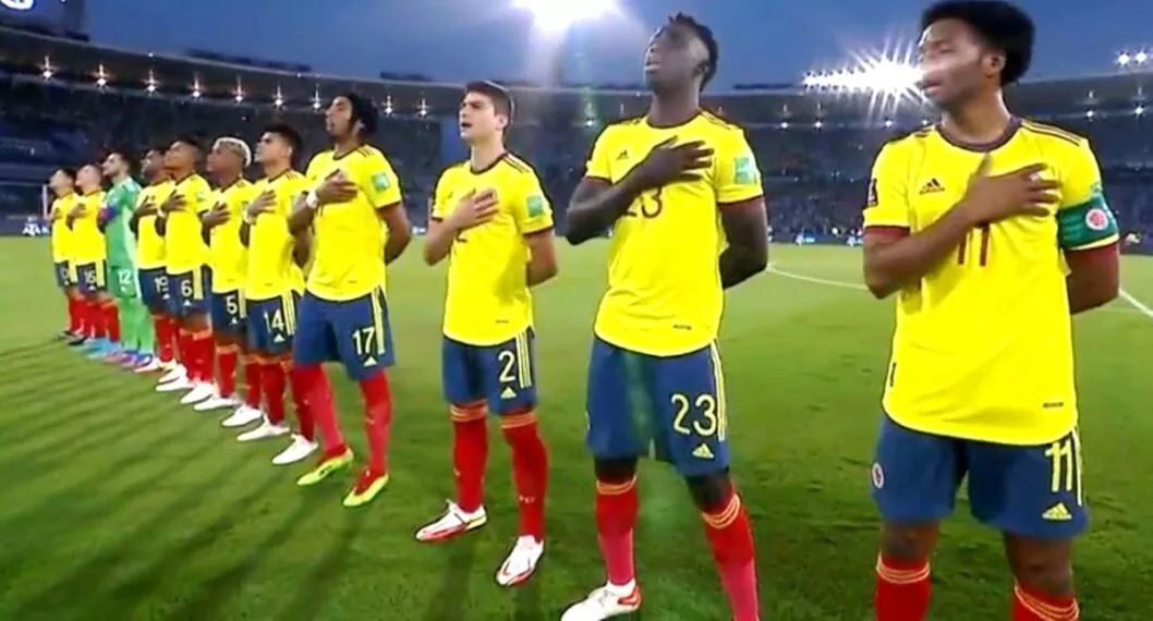 Himno de Colombia, silbado en Argentina antes de partido de Eliminatorias suramericanas.
