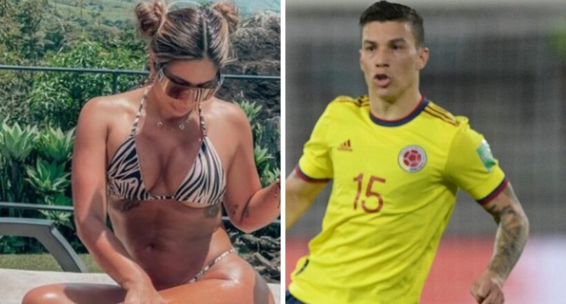 Esposa de Matheus Uribe se molestó por ataques en redes tras derrota de Colombia