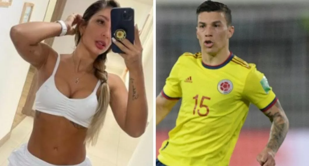 Esposa de Matheus Uribe se molestó por ataques en redes tras derrota de Colombia