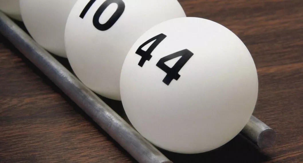 Imagen de balotas de lotería a propósito del sorteo del 2 de febrero de Baloto