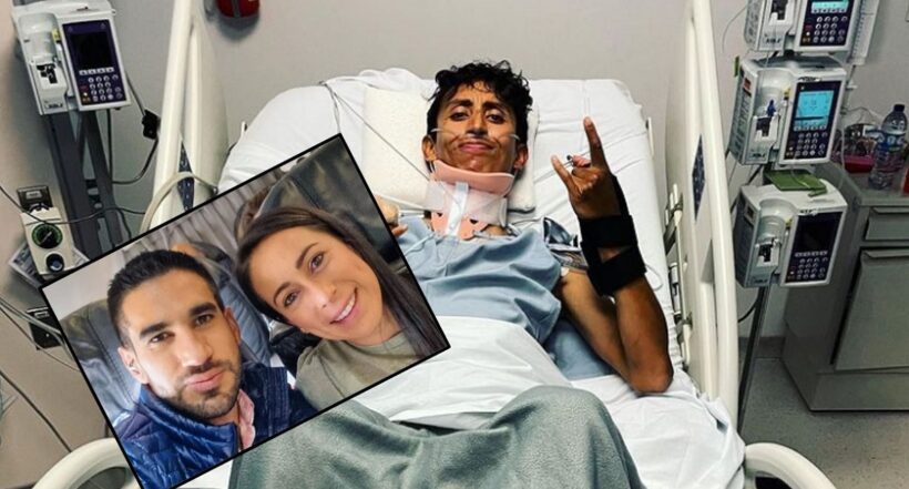 Luego de publicar su más reciente foto en el hospital, Egan Bernal recibió el aliento de sus seguidores a través de miles de mensajes en su post.