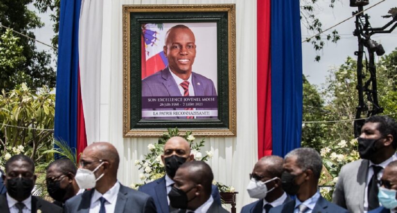 Exequias del asesinado presidente de Haití, Jovenel Moïse.