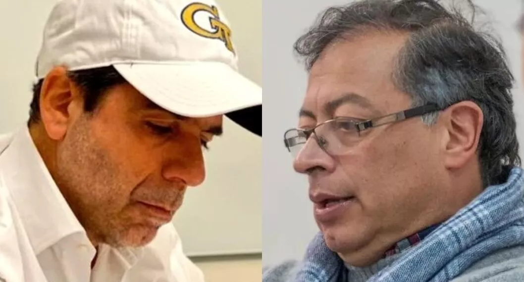 Alejandro Char y Gustavo Petro, candidatos presidenciales.
