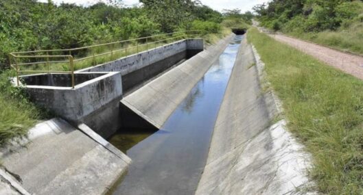 Una de las obras que se quedaron inconclusas en el Tolima.