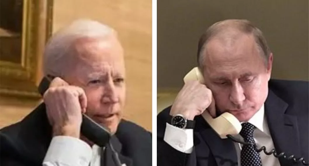 El presidente de Estados Unidos sostuvo una llamada con su homólogo ruso sin obtener resultados positivos para aliviar la situación en Europa.