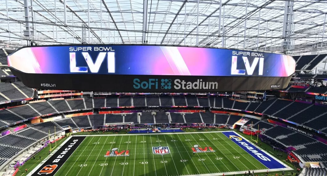 Imagen del estadio donde se va a hacer el Super Bowl 56