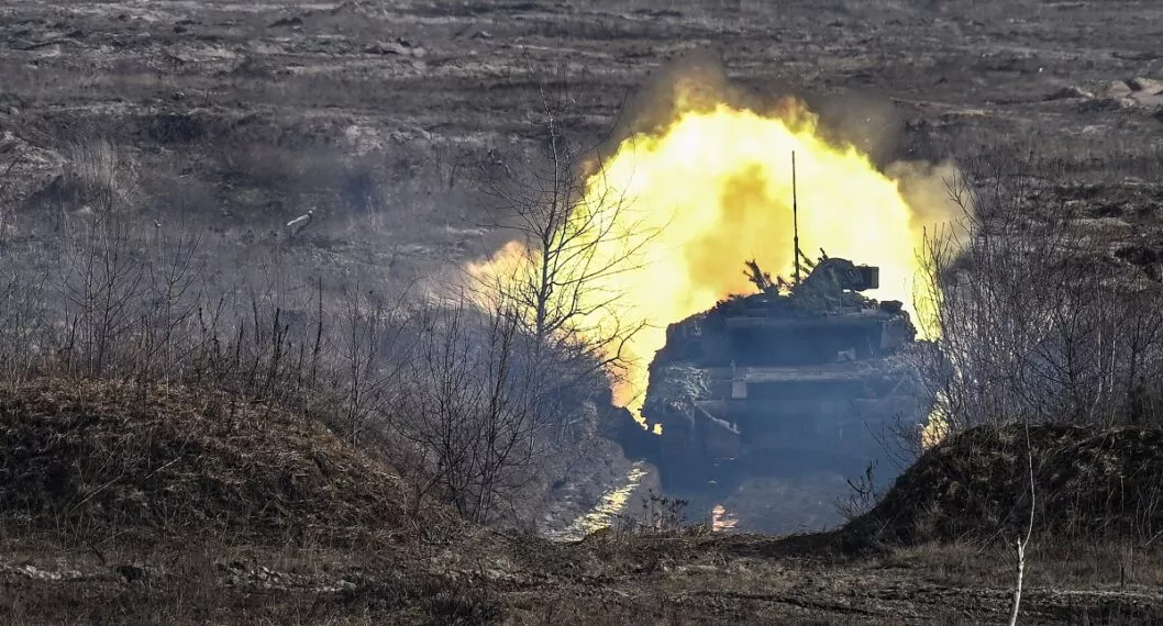 Tanque del ejército ucraniano. Imagen de referencia.