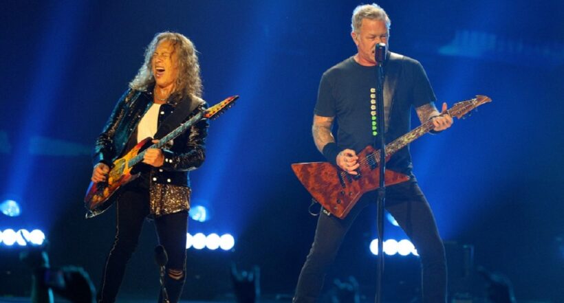 Metallica, en concierto. 