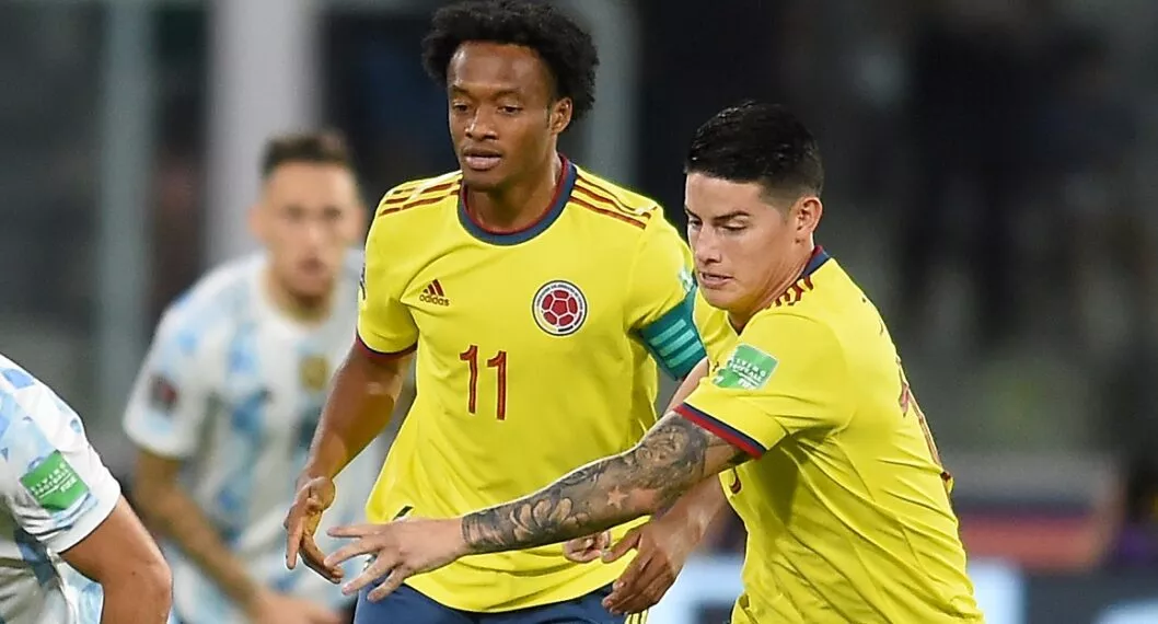 James Rodríguez desmintió pelea con Falcao y división en Selección Colombia