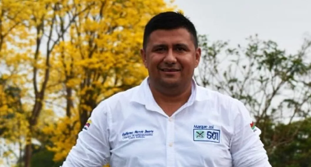 Guillermo Murcia, líder social secuestrado en Arauca.