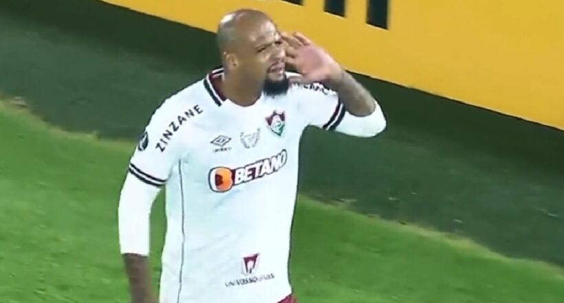 Felipe Melo provocó a hinchas de Millonarios en Copa Libertadores (video)
