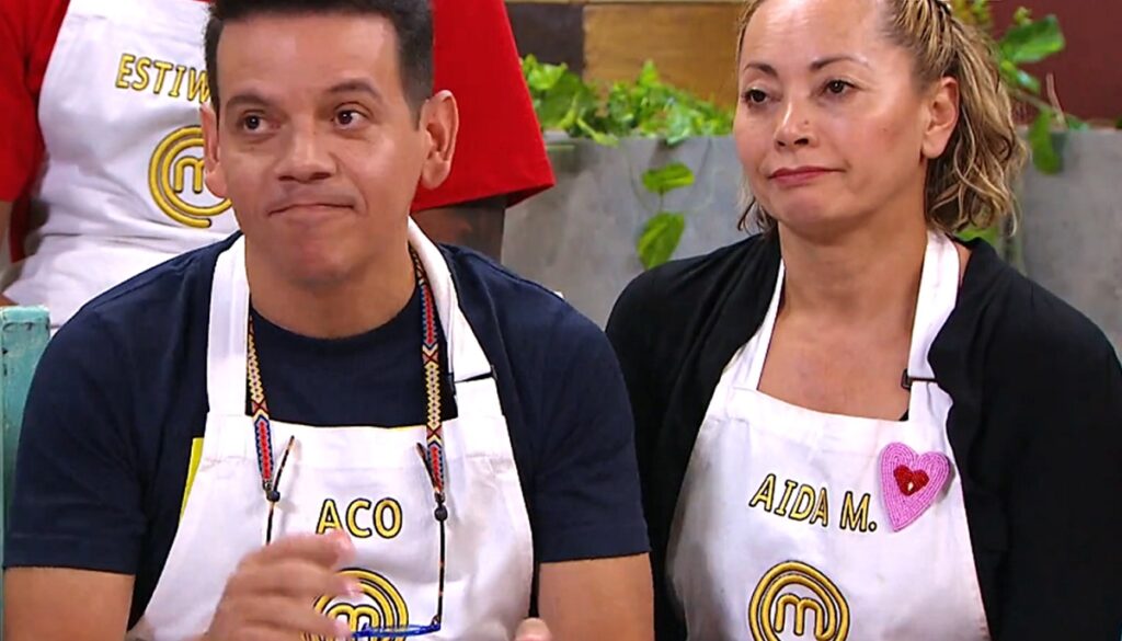 Aída Morales y Aco Pérez / 'Masterchef'.