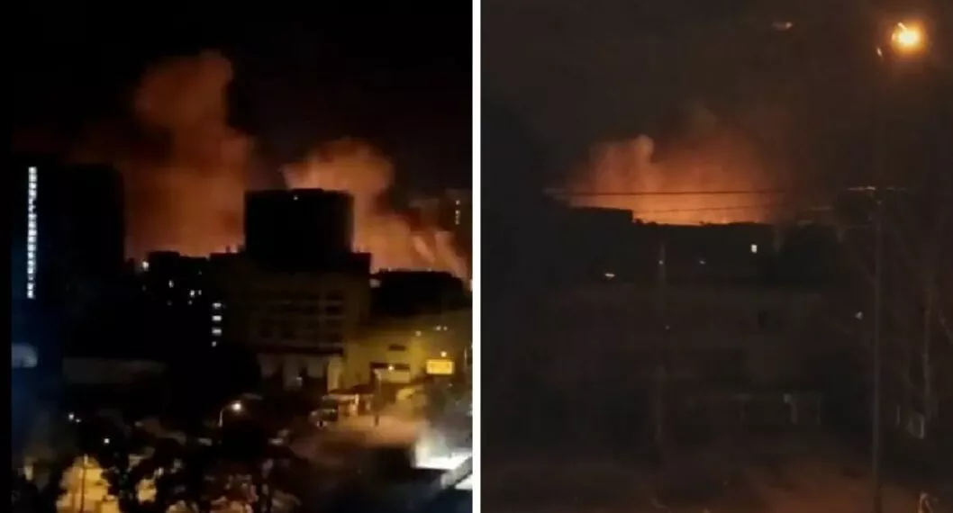 Rusia ataca a Kiev: reportan fuertes explosiones y batalla en central térmica