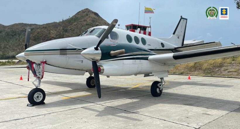 Avioneta en la cual un hombre transportaba media tonelada de cocaína a propósito de la condena de un juez al piloto de la aeronave