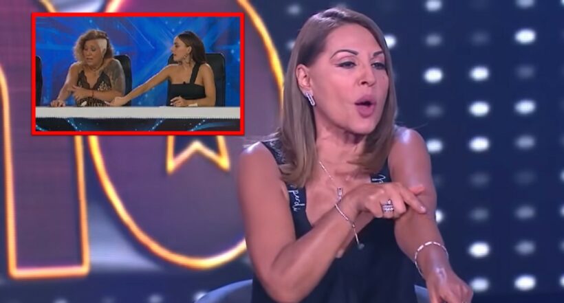 En Factor X, Rosana usa palabra similar al "me ericé" de Amparo Grisales en Yo me llamo.