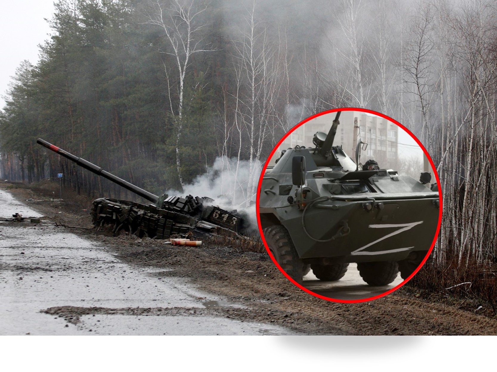 Qué significa la 'Z' de los uniformes y tanques rusos?