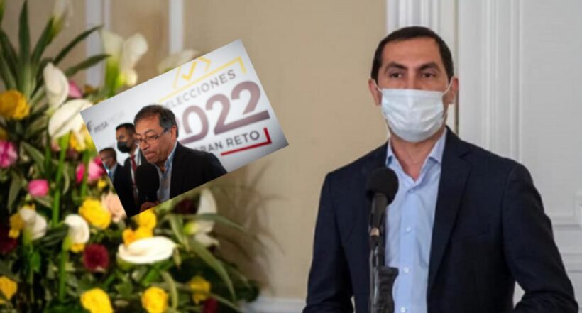 Imagen de David Barguil y Gustavo Petro a propósito de las declaraciones que hizo el precandidato del Equipo por Colombia sobre el senador de la Colombia Humana 