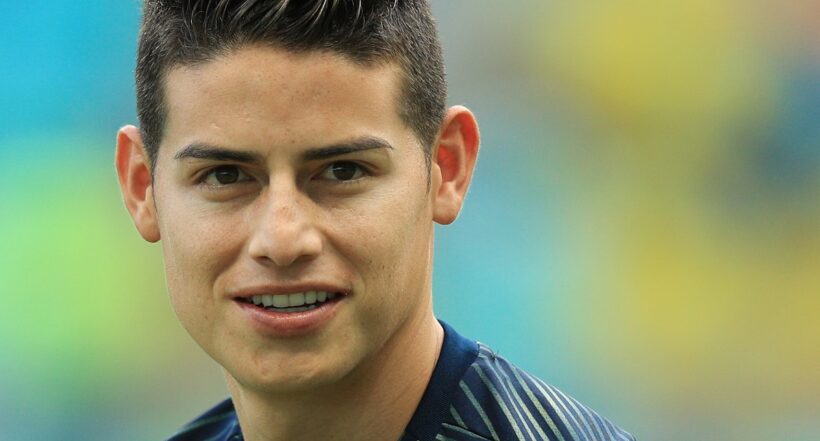 James Rodríguez en la Selección Colombia, a propósito de que su hermana Juana Valentina Restrepo dijo cuál será el nuevo 'cargo' del futbolista, ser padrino de Isaías.