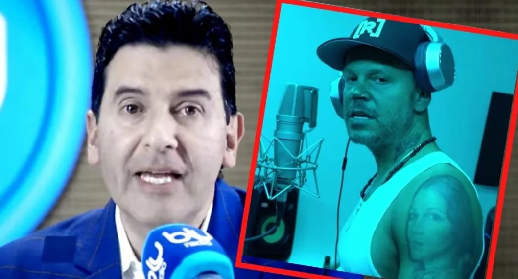 El periodista de Blu Radio reconoció la habilidad del puertorriqueño, pero expresó su molestia frente a la explosiva canción contra el colombiano.