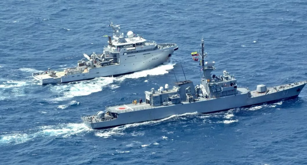Imágenes de la Armada de Colombia. 