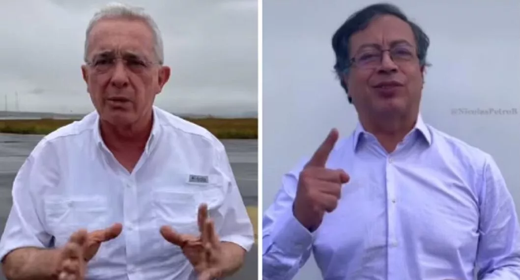 Álvaro Uribe desmintió una mentira que habría dicho Gustavo Petro sobre él