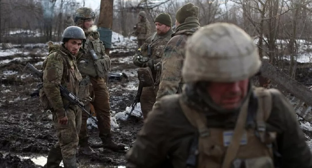 Imagen del conflicto en Ucrania. 