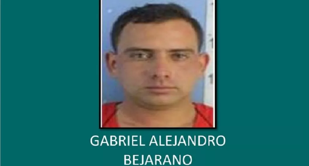 Gabriel Alejandro Bejarano, condenado por masacre de Llano Verde, en Cali.