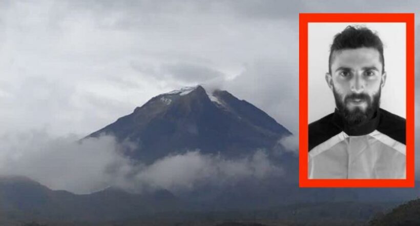 Nevado del Tolima, donde encontraron el cuerpo de joven guía muerto; lo tapó la nieve.