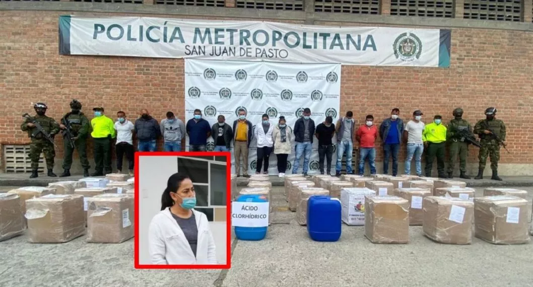 Esta mujer y su organización eran las encargadas de desviar sustancias químicas controladas hacia los laboratorios ilegales en Nariño y Cauca.