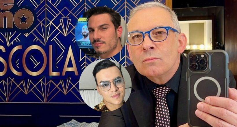 Fotos de Pipe Bueno, Yeison Jiménez y César Escola, en nota de a quién eligió entre Yeison Jiménez y Pipe Bueno.