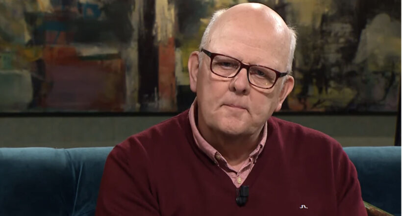 Imagen de Sture Bergwell, mejor conocido como Thomas Quick, durante una entrevista en la televisión sueca. 