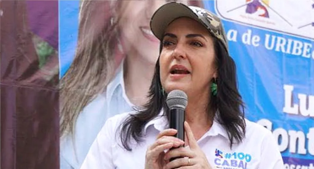 María Fernanda Cabal, senadora agrandada antes de elecciones con "mamertines" del país.
