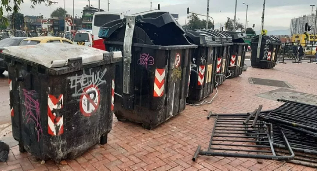Cómo son las nuevas canecas de basura de Bogotá: cuánto valen y cuál es su función 