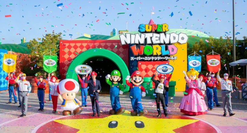 Mario Bros y los personajes de Super Nintendo World tendrán parque en Universal Studios