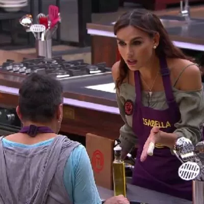 Ramiro Meneses peleó con Isabella Santiago en 'Masterchef': se cansó de ella