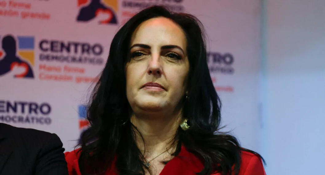 La senadora María Fernanda Cabal, a propósito de sus aspiraciones para el 2026.