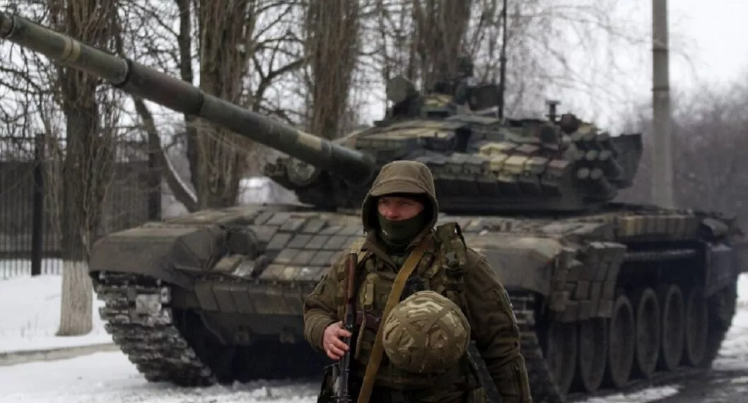Imagen que ilustra la guerra en Ucrania 