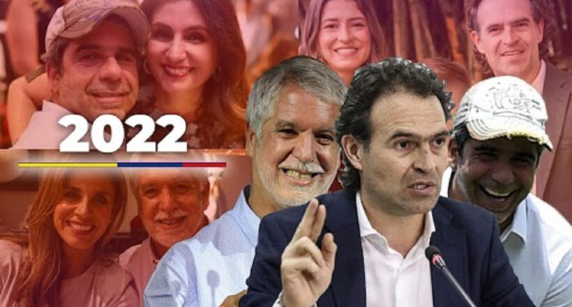 Enrique Peñalosa, Federico Gutiérrez y Álex Char, del Equipo por Colombia, a propósito de quiénes son sus esposa, que serían sus primeras damas si ganan elecciones presidenciales 2022 (fotomontaje Pulzo).