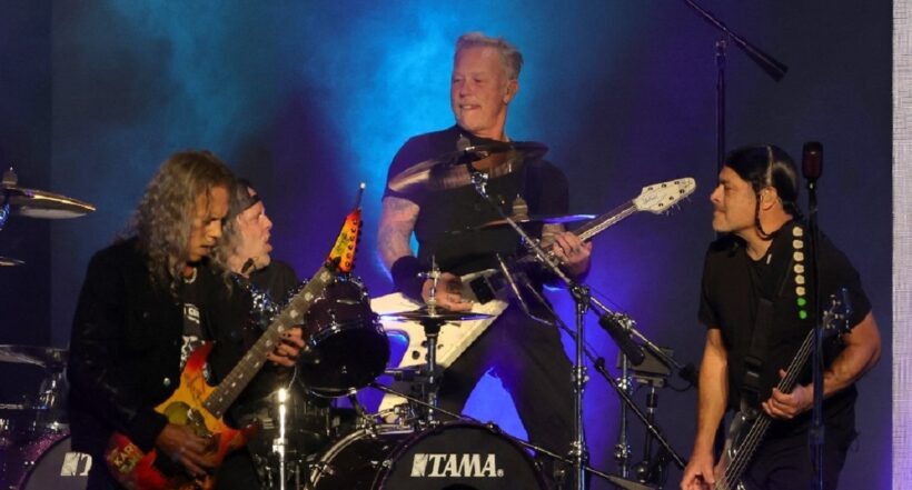 Metallica, banda de thrash metal 