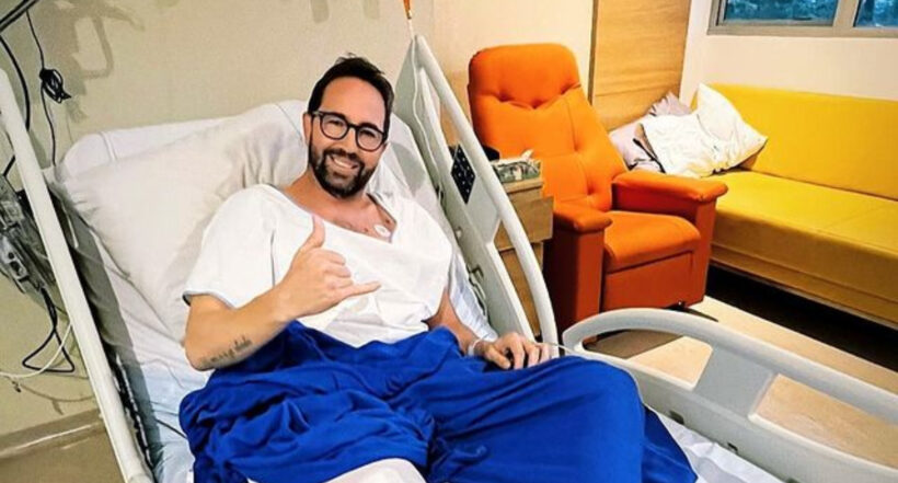 Lucas Arnau fue sometido a trasplante de rodilla 